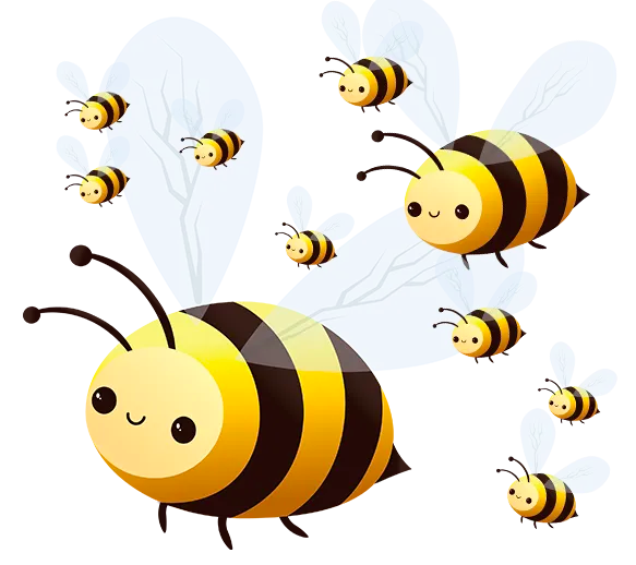 Bee x10